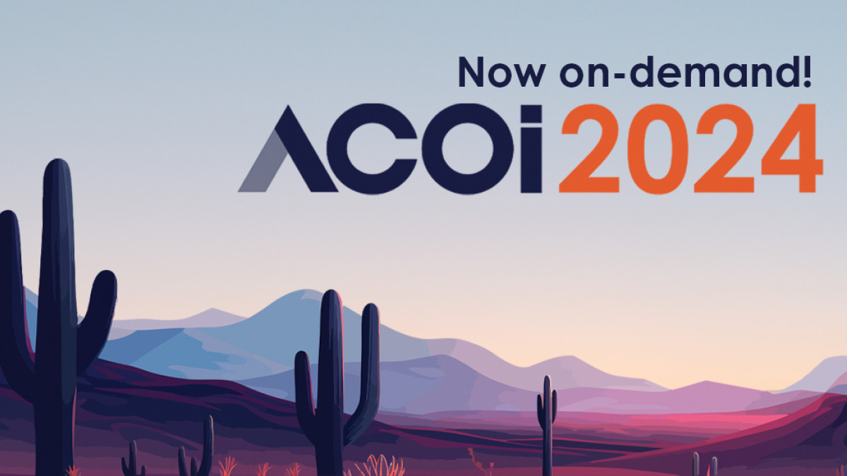 ACOI 2024: Now on-demand!