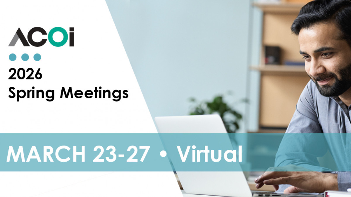ACOI 2026 Spring Meetings