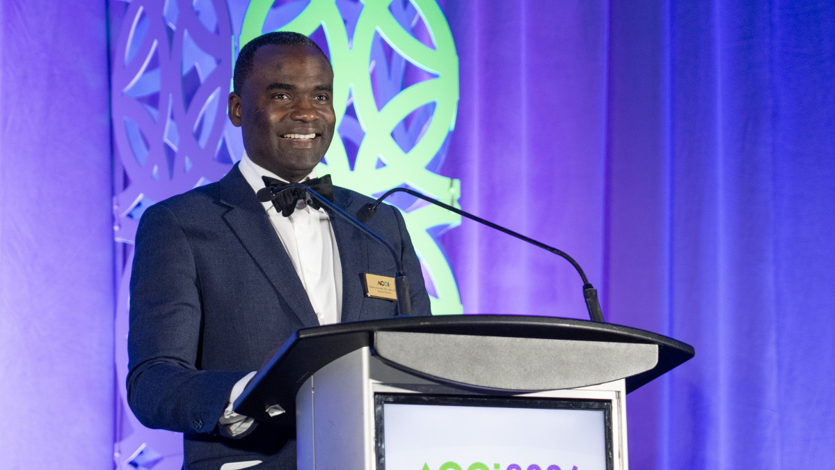 dr. watson ducatel at podium