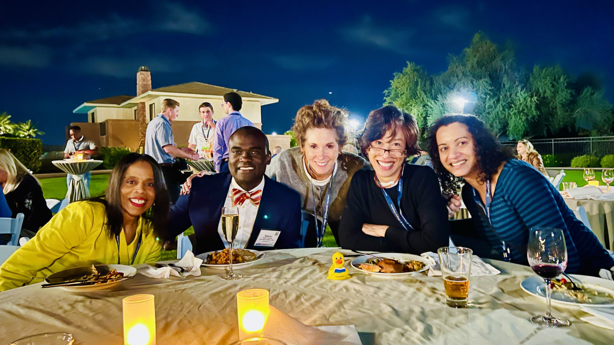 Attendees at the welcome reception at ACOI 2024