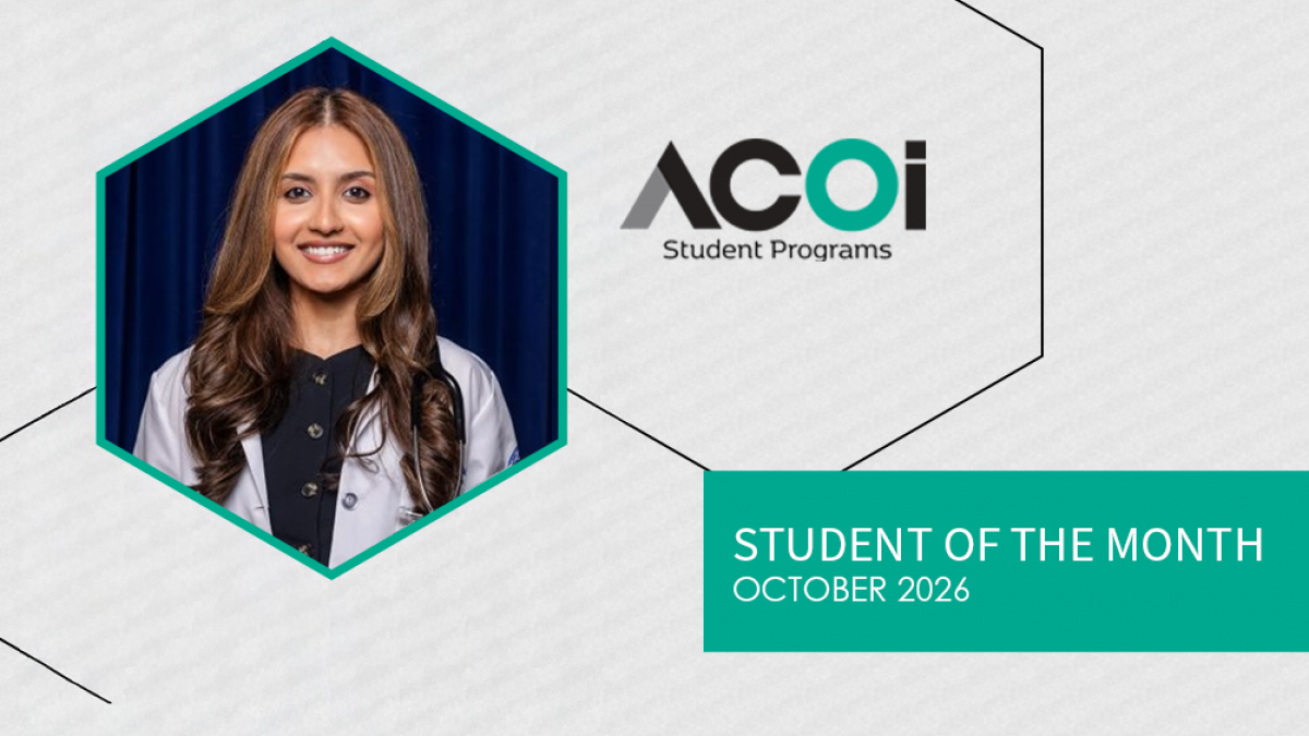 october student of the month header