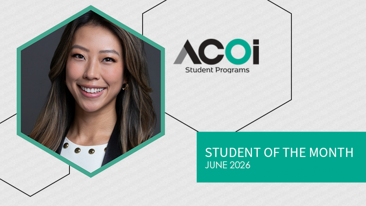 june 2026 student of the month header