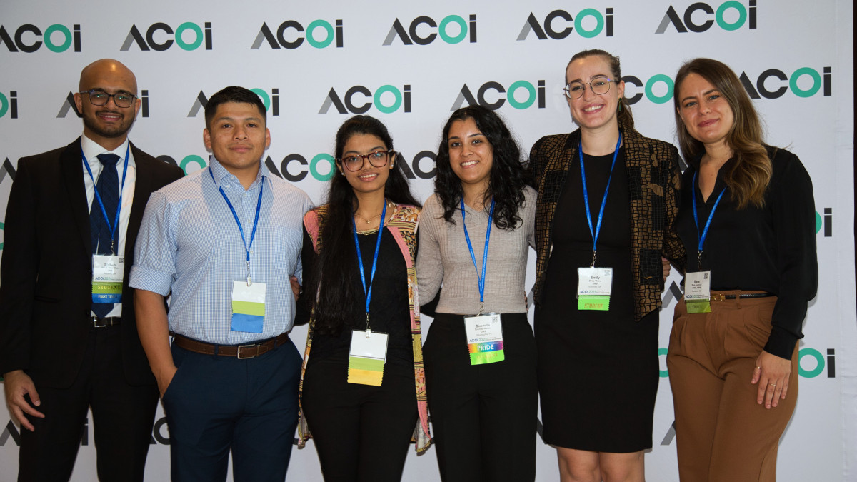 Rowan VirtuaSOM students at ACOI 2025