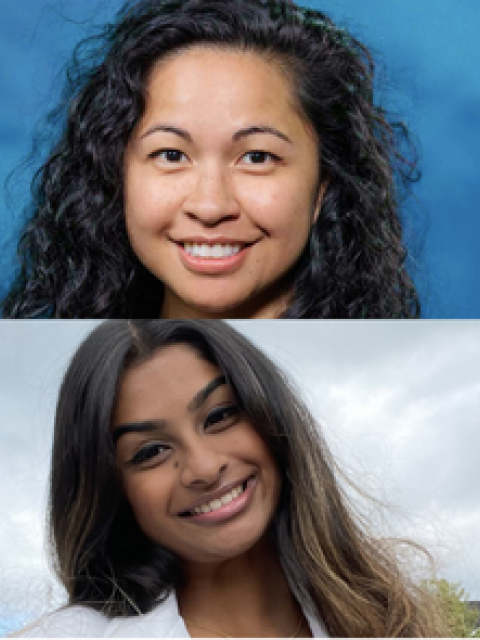 Momilani Tupu, OMS-III, and Ananya Devarajan, OMS-III