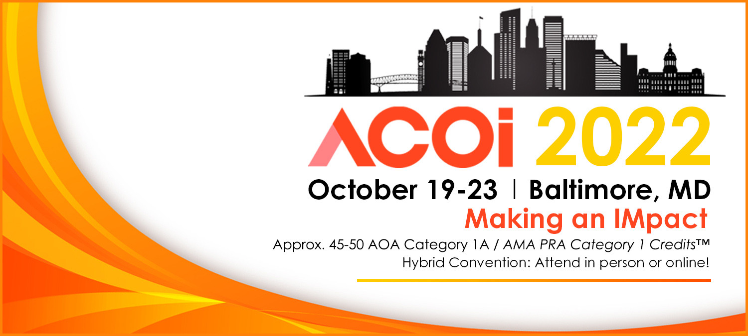 ACOI2022: Save the date!