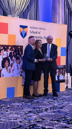 Rowan Virtua alumni award 2