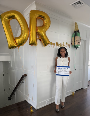 Student Doctor Aliyah Stevens