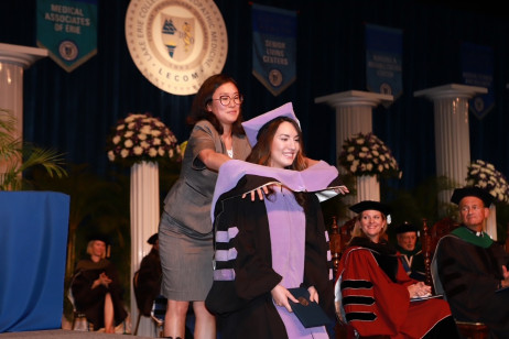 Hye Rim Smith hooding ceremony